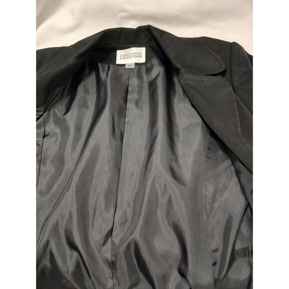 Executive Collection Suit Jacket Blazer Plus Sz 20 WP Black Professional Office - Picture 9 of 16